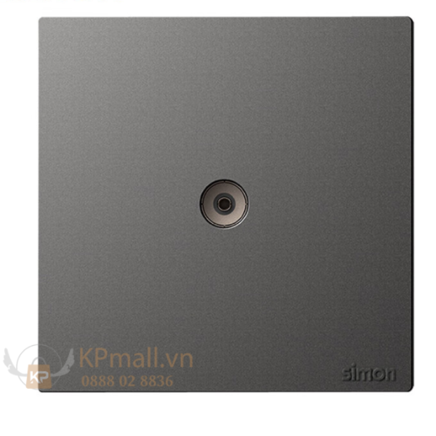 bộ ổ cắm ti vi đơn chuẩn f simon s6 585114-61