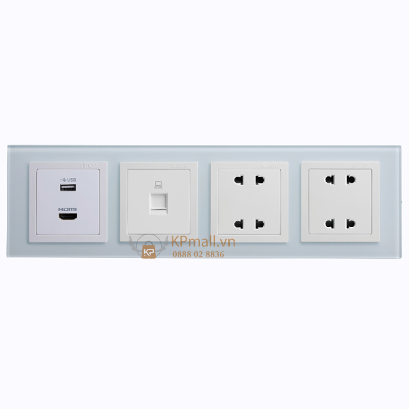dùng công tắc ổ cắm loại nào tốt cho khách sạn 5 sao, biệt thự cao cấp. mặt viền simon 80640-31