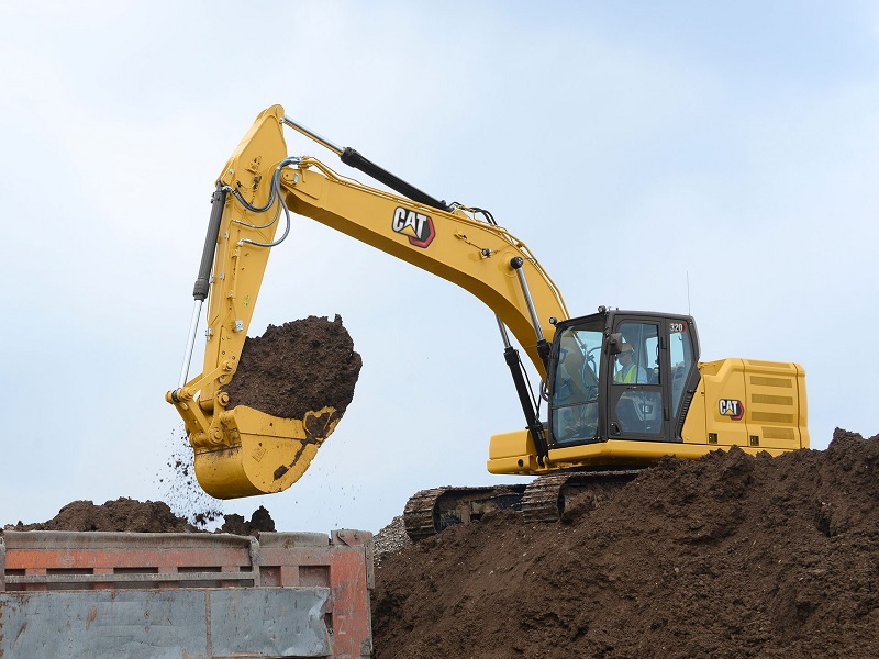 Máy xúc đào Caterpillar - Zoomvina