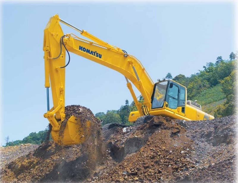 Ưu điểm của máy đào Komatsu 350