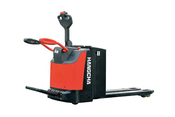 Xe nâng điện đứng lái di chuyển thấp