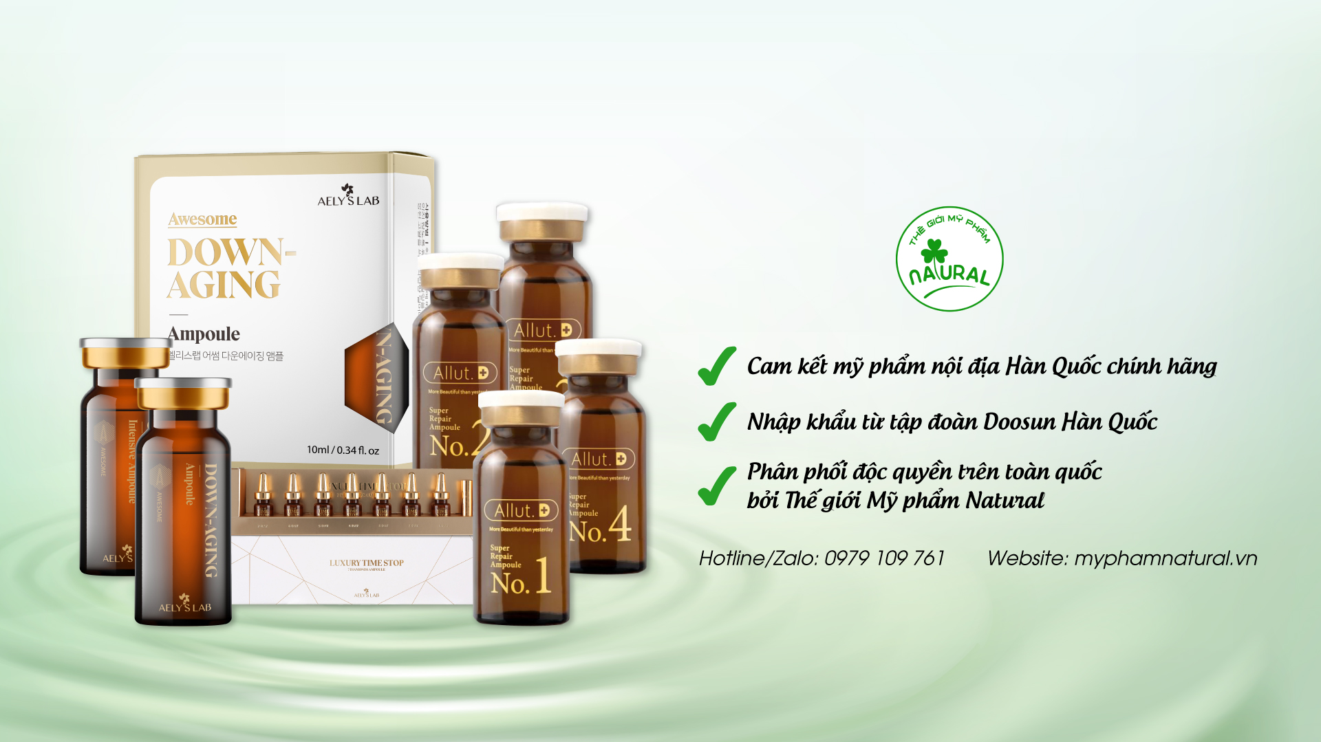 Thế giới mỹ phẩm Natural - đơn vị cung cấp mỹ phẩm uy tín hàng đầu Việt Nam