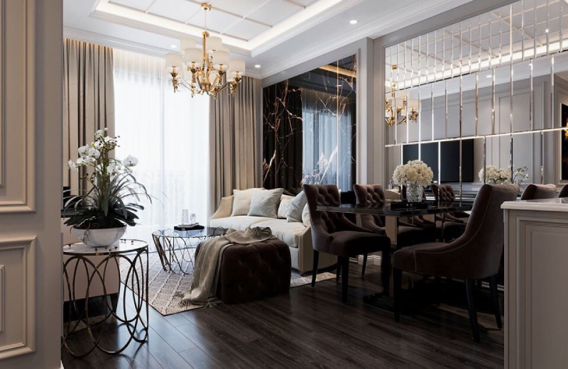 Đặc điểm của phong cách thiết kế nội thất hiện đại