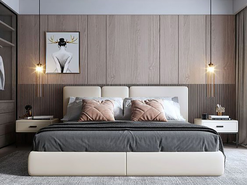 Dịch vụ thiết kế và thi công ốp tường gỗ tự nhiên của Pagini