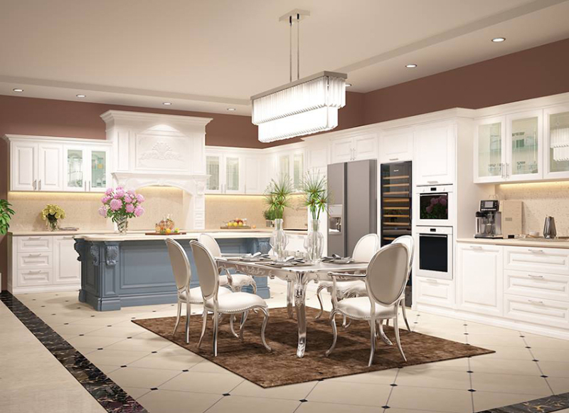 Lợi ích của thiết kế nội thất biệt thự tân cổ điển