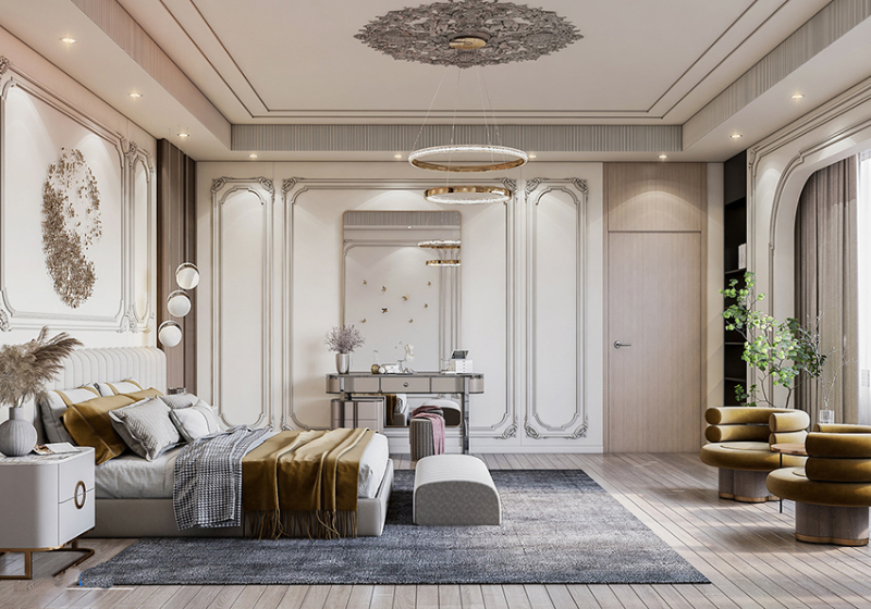 Pagini - Đơn vị thiết kế nội thất biệt thự tân cổ điển uy tín thẩm mỹ cao