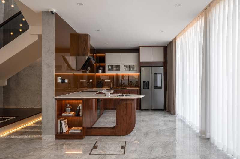 Thiết kế mới đầy sáng tạo và tiện nghi cho phòng bếp