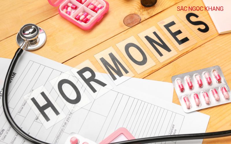 Nội tiết tố đóng vai trò quan trọng trong việc duy trì sắc tố da