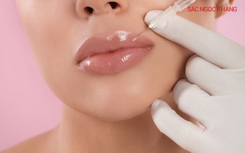 Tiêm collagen môi
