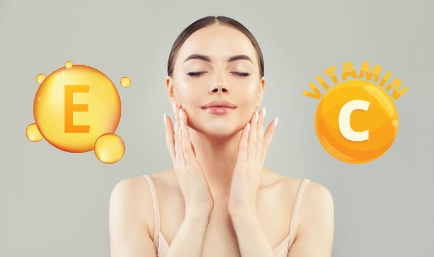 Sự kết hợp của Vitamin E và C