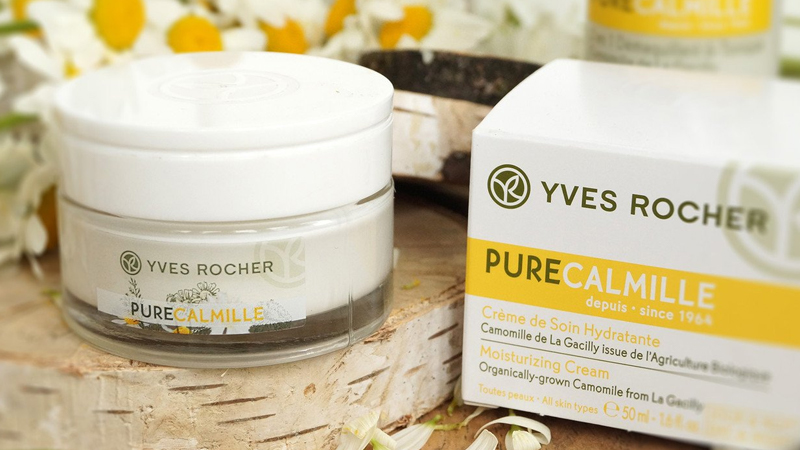 Yves Rocher Pure Calmille Vitamin E Moisturizing Cream: