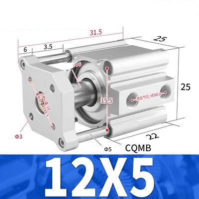 Xi lanh SMC CQMB12-5/10/15/20/25/30
