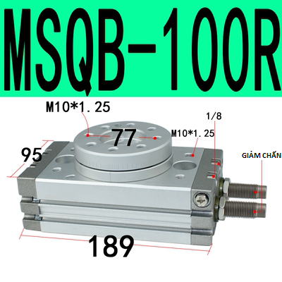 Xi lanh quay MSQB series