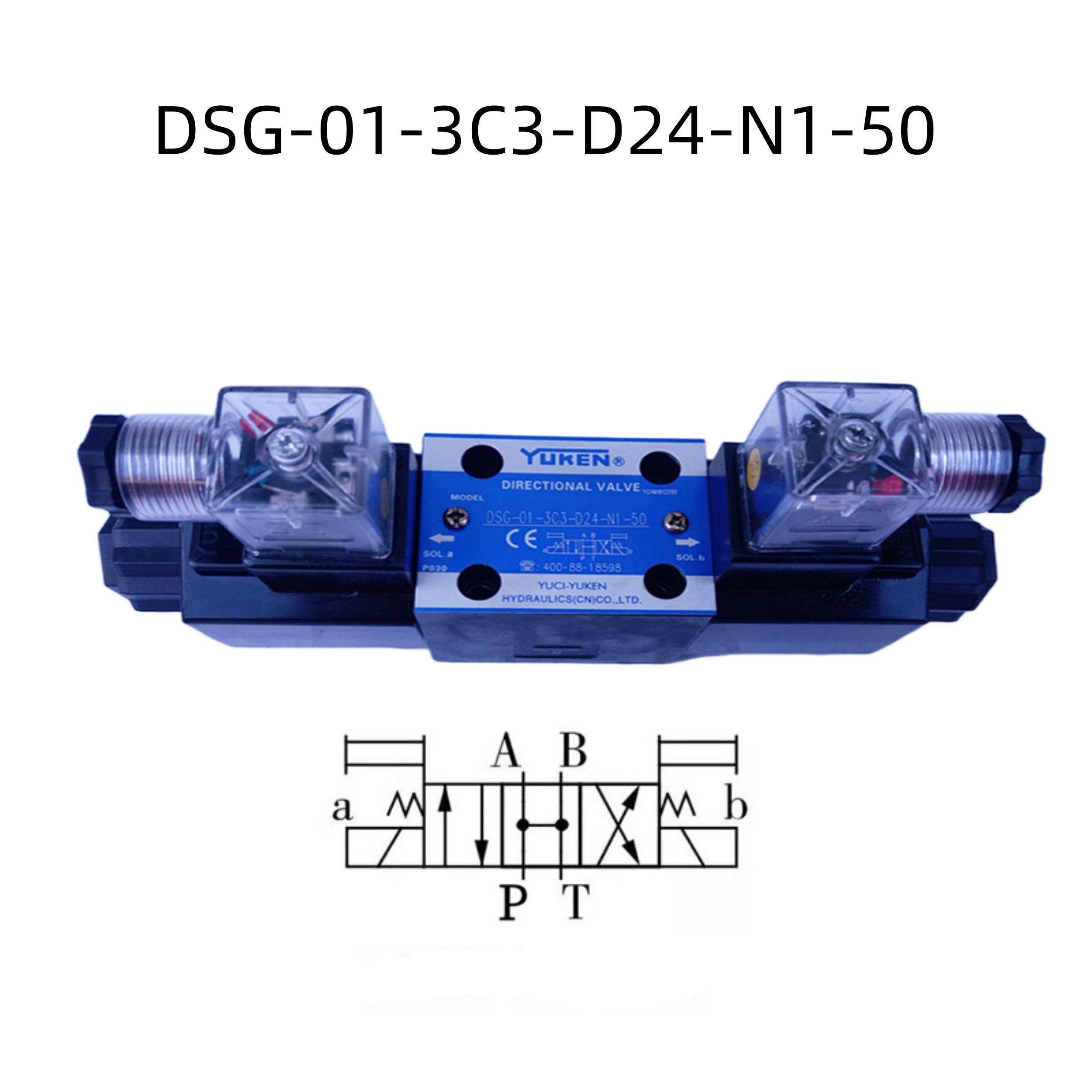 van thủy lực yuken DSG-01-3C2/3C4/3C6/3C9/2D2
