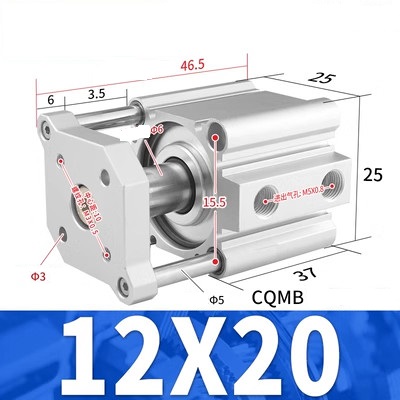 Xi lanh SMC CQMB12-5/10/15/20/25/30