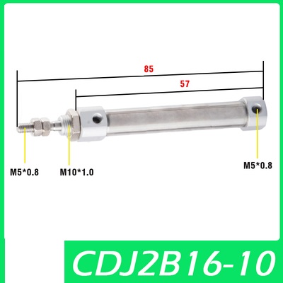 Xi lanh CDJ2B16-5/10/15/20/25/30/35/40/45/50/60/75/100/125/150/175/200ZB