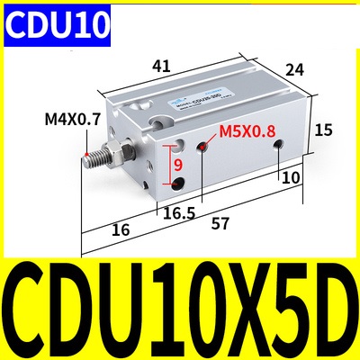 Xi lanh CDU10-5/10/15/20/25/30/35/40/45/50D