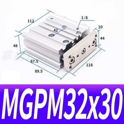 Xi lanh MGPM32-10/20/30/40/50/60/75/100/150Z/175/200/250Z