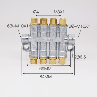 Chia dầu bôi trơn YH series