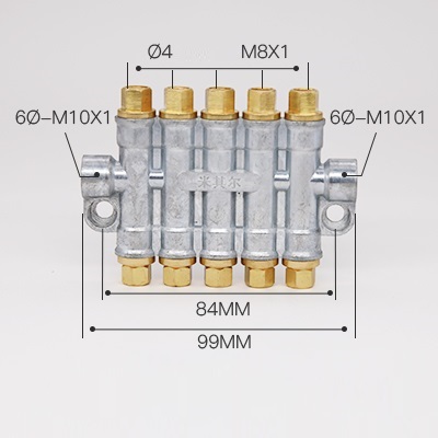 Chia dầu bôi trơn YH series