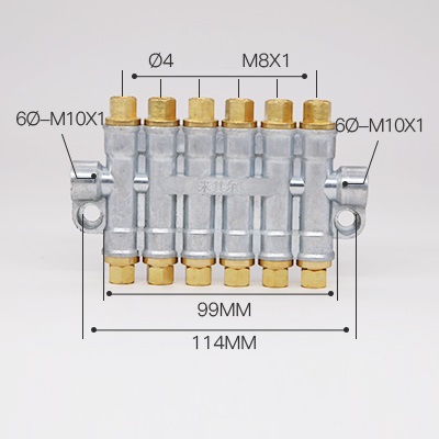 Chia dầu bôi trơn YH series