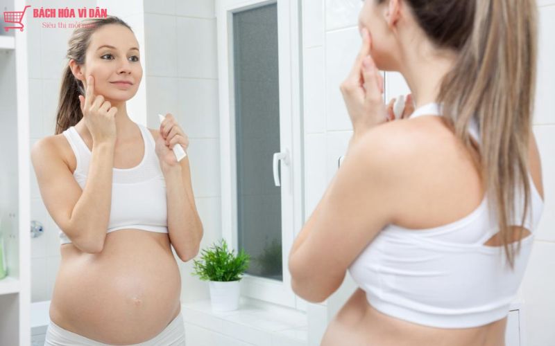 cách lựa chọn và sử dụng mỹ phẩm khi mang thai