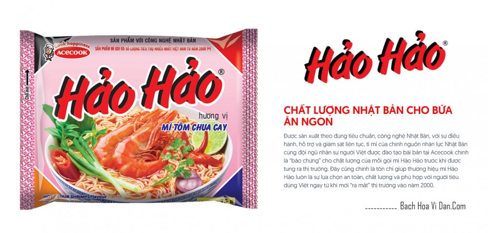 Thương hiệu mì Hảo hảo