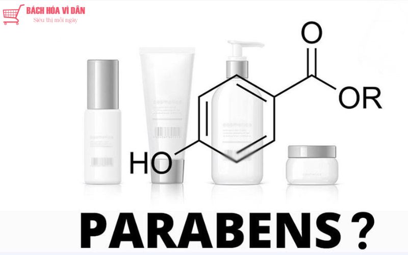 parabens là hợp chất giúp bảo quản mỹ quản mỹ phẩm