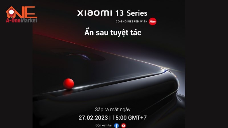 Ấn định ngày ra mắt Xiaomi 13 series