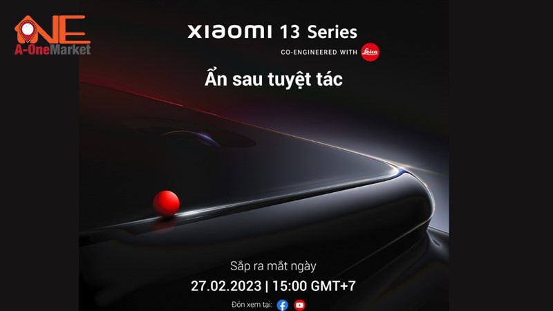 Ấn định ngày ra mắt Xiaomi 13 series