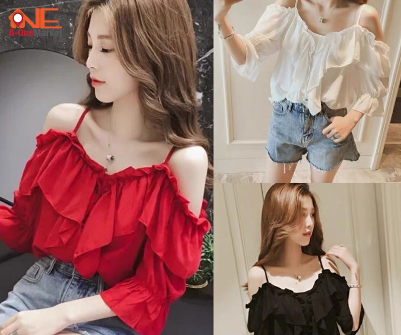 Áo trễ vai hai dây