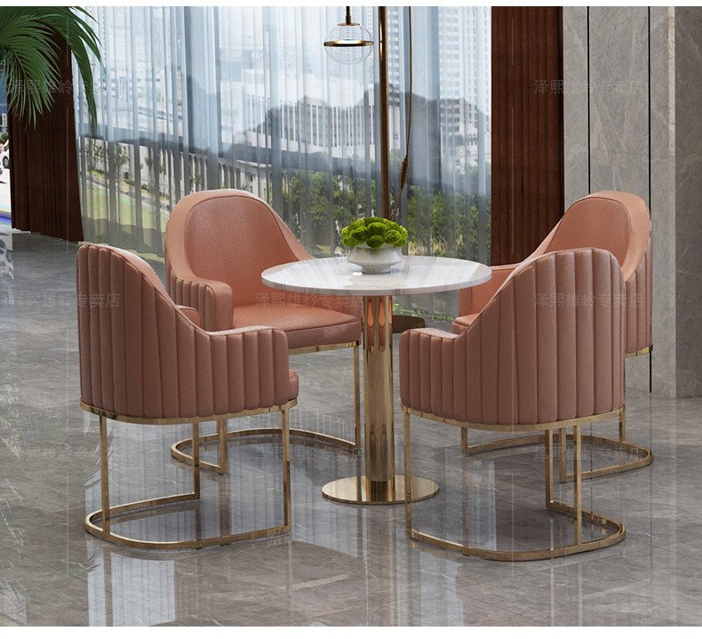 Bàn ghế nhà hàng sang trọng BGST n10