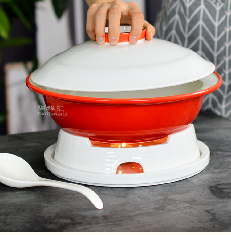 Bếp sứ hâm nóng thức ăn BSHN n2