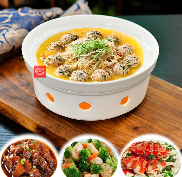 Bếp sứ hâm nóng thức ăn BSHN n4