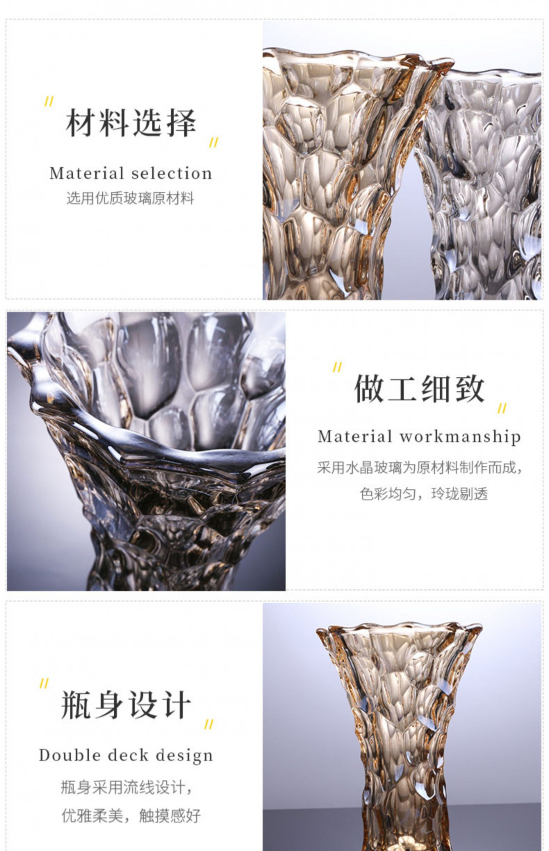 Bình hoa thủy tinh miệng loe BML n7