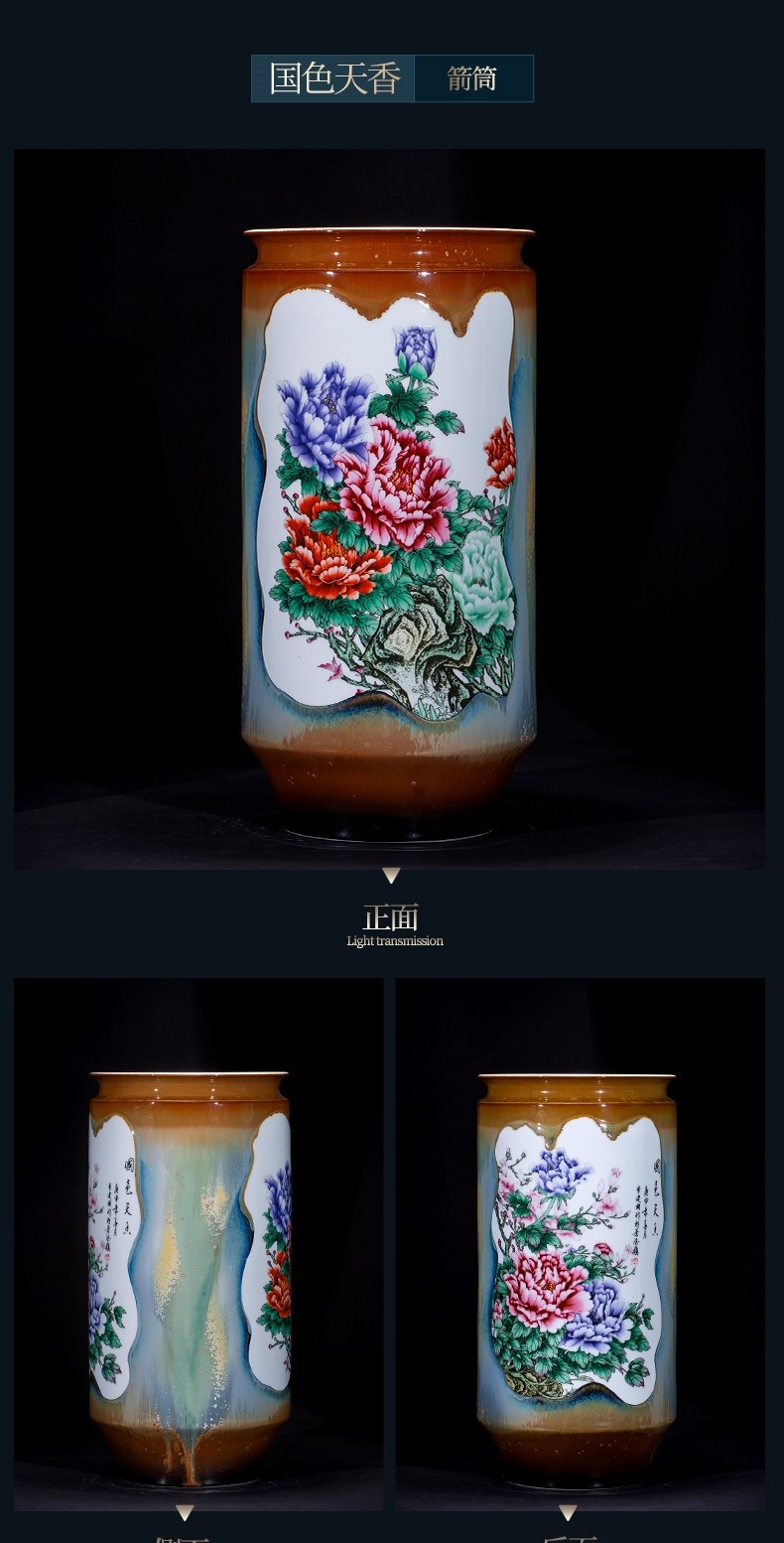 Bình sứ phong cách Trung Hoa BSTH n17