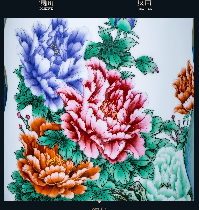 Bình sứ phong cách Trung Hoa BSTH n18