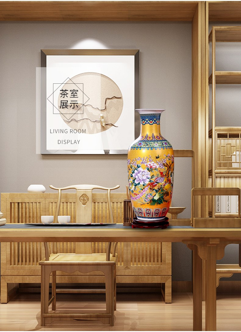 Bình sứ tráng men Giang Tây BSGT n10