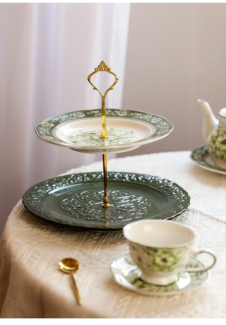 Bộ ấm trà phong cách Baroque BATP n13