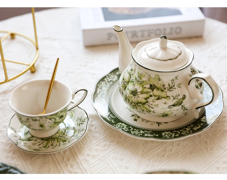 Bộ ấm trà phong cách Baroque BATP n16