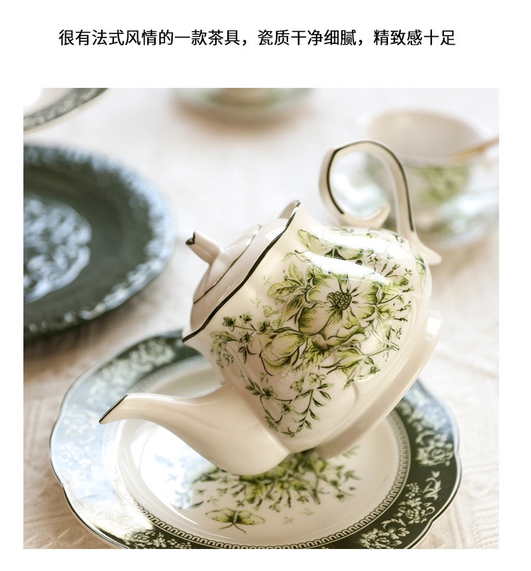 Bộ ấm trà phong cách Baroque BATP n9