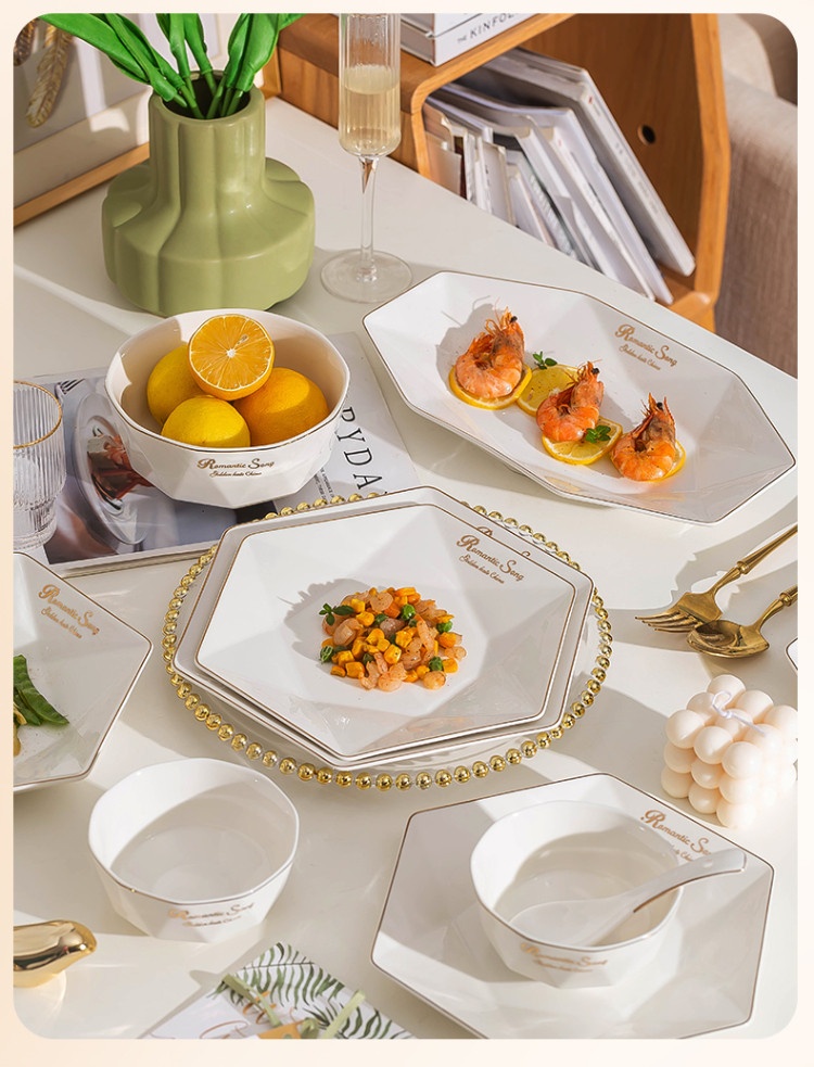 Bộ bát đĩa lục giác BDLG n15