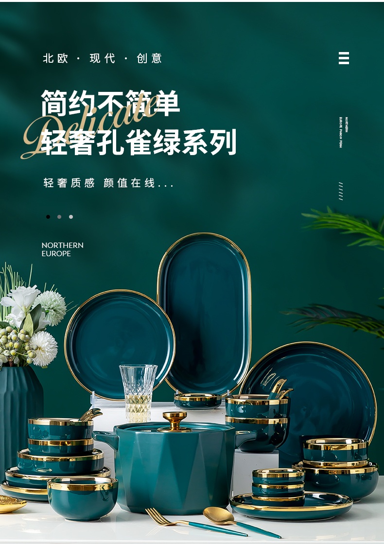 Bộ bát đĩa viền vàng BDTX n10