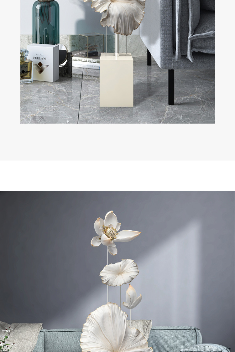 Decor hoa sen DHS 012