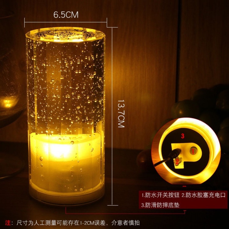 Đèn bàn karaoke led pha lê DBPL n10