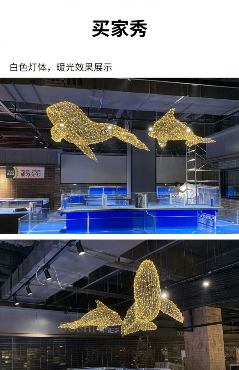 Đèn led cá voi DLCV n3