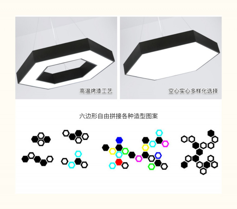 Đèn led hình học DLHH n14