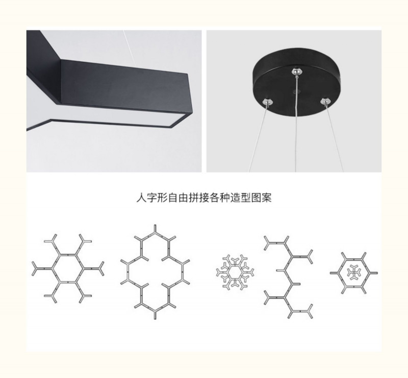 Đèn led hình học DLHH n18