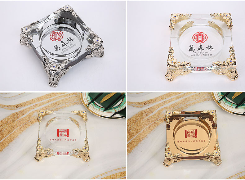 Gạt tàn thuốc lá pha lê GTPL n19