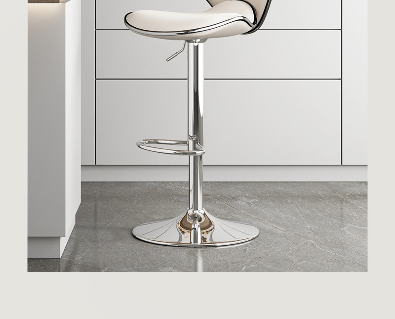 Ghế quầy bar cao bằng da GQBCD n4